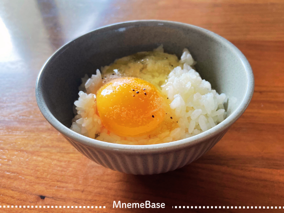 卵かけご飯の画像