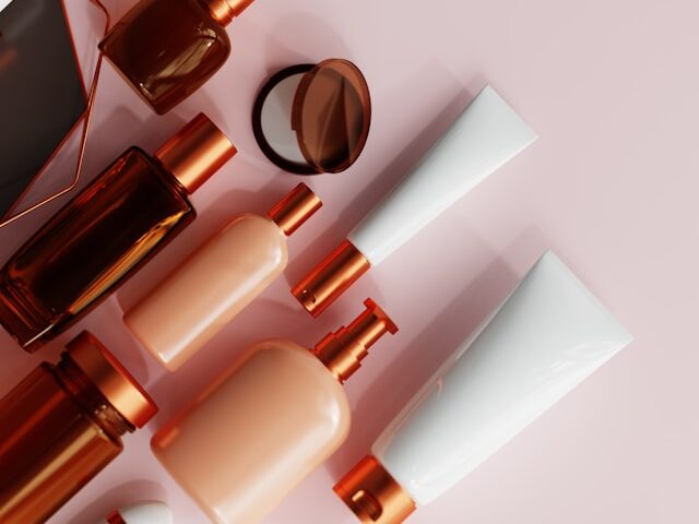 コスメ用品が置いてある画像