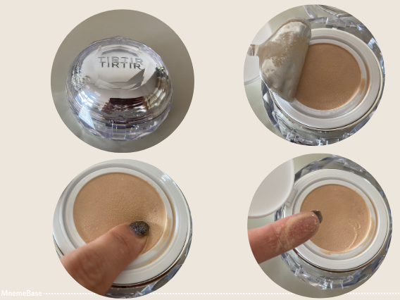 ティルティルのクッションファンデーションの4つの画像