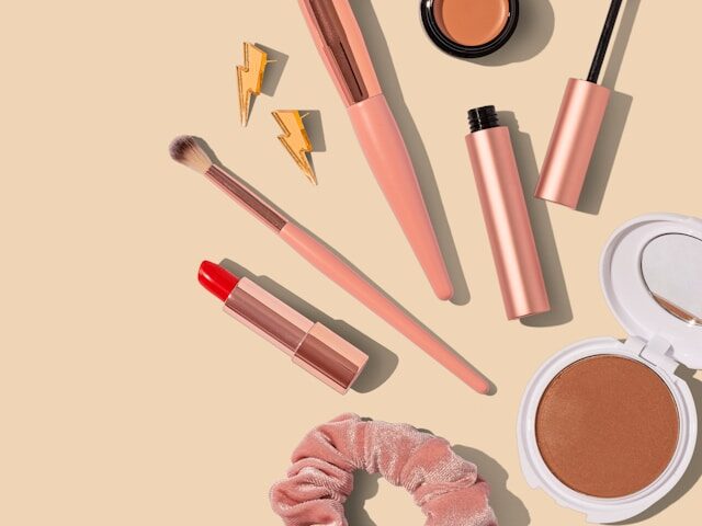 メイクセットが置いてある画像