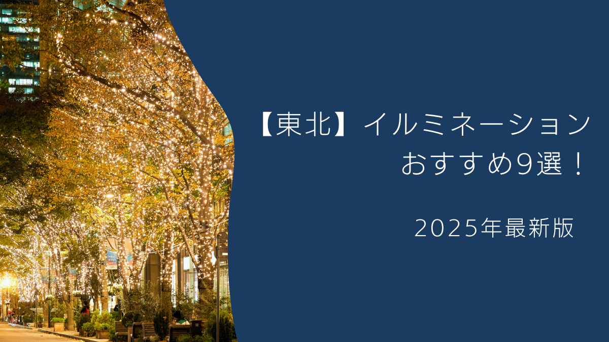 【2025最新】東北イルミネーションおすすめ9選