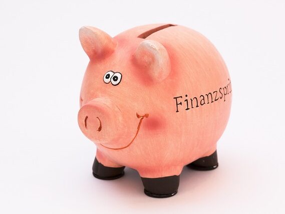 ブタの貯金箱の画像