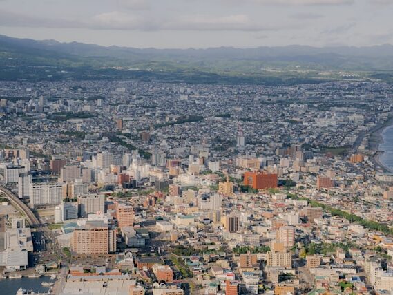 函館の町の画像