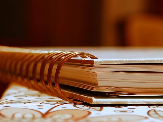 リングノートの画像